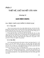 Giáo trình công nghệ chế tạo phôi  phần 3   NXB giáo dục việt nam