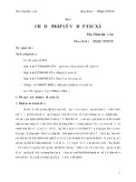 Chế độ pháp ý của hợp tác xã   TS châu quốc an