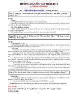 ÔN tập học kì 2   lớp 10 ngữ văn 