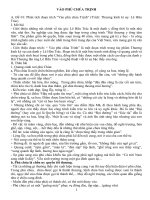 đề cương ôn tập ngữ văn 11 học kỳ i 