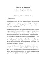 Sử dụng hiệu quả phụ gia khoáng cho sản xuất bê tông đầm lăn tại việt nam 