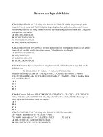 Este và các hợp chất khác