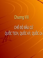 Bài giảng luật hiến pháp của trường đh luật hà nội   chương 8