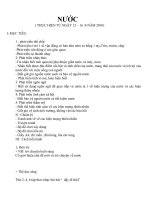 giáo án mầm non chủ đề nước 4 5 t 