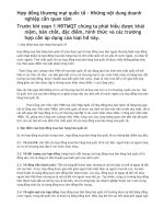 Hợp đồng thương mại quốc tế   những nội dung doanh nghiệp cần quan tâm 