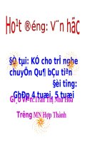 giáo án mầm non chuyện quả bầu tiên 