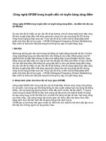 Công nghệ OFDM trong truyền dẫn vô tuyến băng rộng điểm 