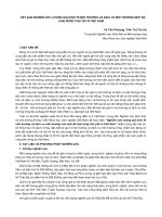 Nghiên cứu khoa học kết QUẢ NGHIÊN cứu LƯỢNG GIÁ KINH tế môi TRƯỜNG và DỊCH vụ môi TRƯỜNG một số LOẠI RỪNG CHỦ yếu ở VIỆT NAM