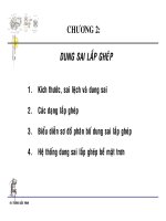 Bài giảng kỹ thuật chế tạo máy  chương 2   trương quốc thanh