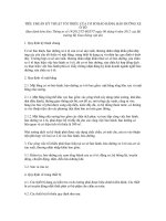 TIÊU CHUẨN kỹ THUẬT tối THIỂU của cơ sở bảo HÀNH, bảo DƯỠNG XE ô tô 