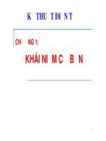 Bài giảng và bài tạp môn kỹ thuật điện tử