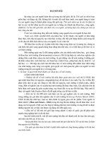 Bài giảng môi trường và con người