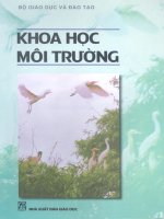Ebook khoa học môi trường  phần 1   lê văn khoa (chủ biên)
