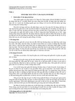 Chuyên đề  đa dạng sinh học và môi trường   TS dương thanh hà