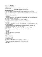 Ôn tập văn học dân gian 