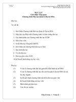 Giới thiệu tổng quan chương trình đào tạo quản lý dự án ODA