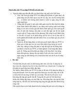 Thách thức khi VN ra nhập WTO đối với sinh viên 