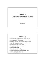 Bài giảng quản trị tài chính  chương 2   TS hồ viết tiến