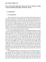 Nhu cầu học nhóm của học sinh lớp 11 trường Trung học phổ thông Trương Định, quận Hoàng Mai, Hà Nội