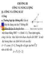 Bài giảng vật lý a1  chương 3