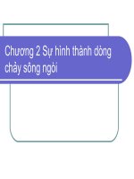 Bài giảng thủy văn công trình  chương 2 (tt)