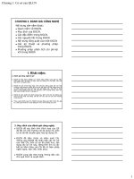 Bài giảng quản lý công nghệ  chương 3 