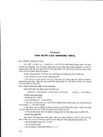 Giáo trình  công nghệ tổng hợp hữu cơ hóa dầu   chương 8