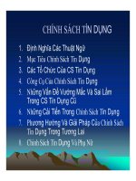 Bài giảng phân tích chính sách nông nghiệp phát triển nông thôn  chương 7   TS  nguyễn văn sanh
