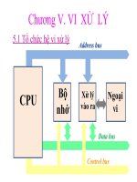 Bài giảng kỹ thuật số và vi xử lý  chương 5   đh bách khoa