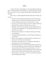 Bài tập học ôn tài chính doanh nghiệp 