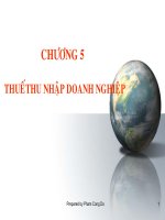 Tài liệu về thuế thu nhập doanh nghiệp