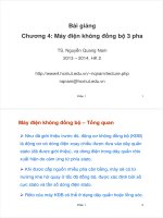 Bài giảng máy điện  chương 4   TS  nguyễn quang nam