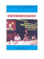 Ebook hỏi đáp về nghị định 115 2005 nđ CP
