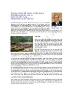 Ứng phó với biến đổi khí hậu và biển dâng ở đồng bằng sông cửu long và duyên hải miền trung   một số nhiệm vụ cần triển khai