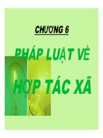 Bài giảng luật kinh tế  chương 6   ths  nguyễn ngọc duy mỹ