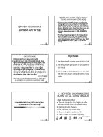 Bài giảng hợp đồng chuyển giao quyền sở hữu trí tuệ