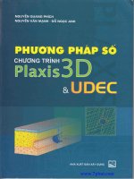 Ebook phương pháp số chương trình plaxis 3d UDEC   NXB xây dựng