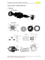 Máy điện một chiều và xoay chiều   động cơ không đồng bộ 