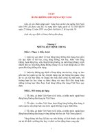 TÌM HIỂU LUẬT HÀNG KHÔNG dân DỤNG