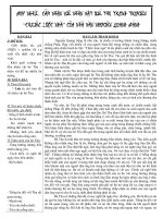 CẢM NHẬN về nhân vật bé THU TRONG CLN (s cô mai) 