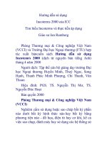 Hướng dẫn sử dụng incoterms 2000 của ICC