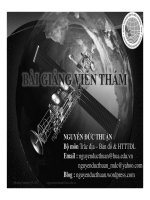 BÀI GIẢNG VIỄN THÁM ( NGUYỄN đức THUẬN )   CHƯƠNG 3