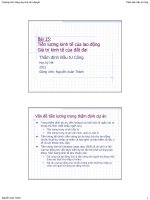 Bài giảng thẩm định đầu tư công  bài 15   nguyễn xuân thành 