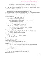 Bài tập điện tử công suất  động cơ không đồng bộ một pha