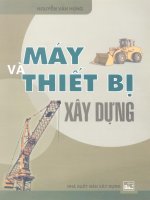 Ebook máy và thiết bị xây dựng  phần 1   nguyễn văn hùng