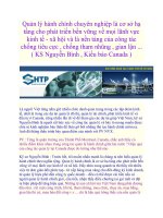 Quản lý hành chính chuyên nghiệp là cơ sở hạ tầng cho phát triển bền vững về mọi lãnh vực kinh tế   xã hội và là nền tảng của công tác chống tiêu cực  