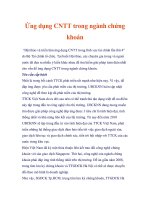 Ứng dụng CNTT trong ngành chứng khoán 