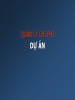 Bài giảng quản lý dự án  chương 3   GS TS  bùi xuân phong