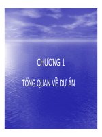 Bài giảng quản trị dự án   chương 1  tổng quan về dự án