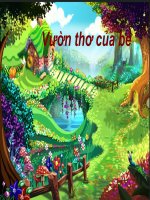 GIÁO án mầm NON CHỦ đề mèo CON đi câu cá  